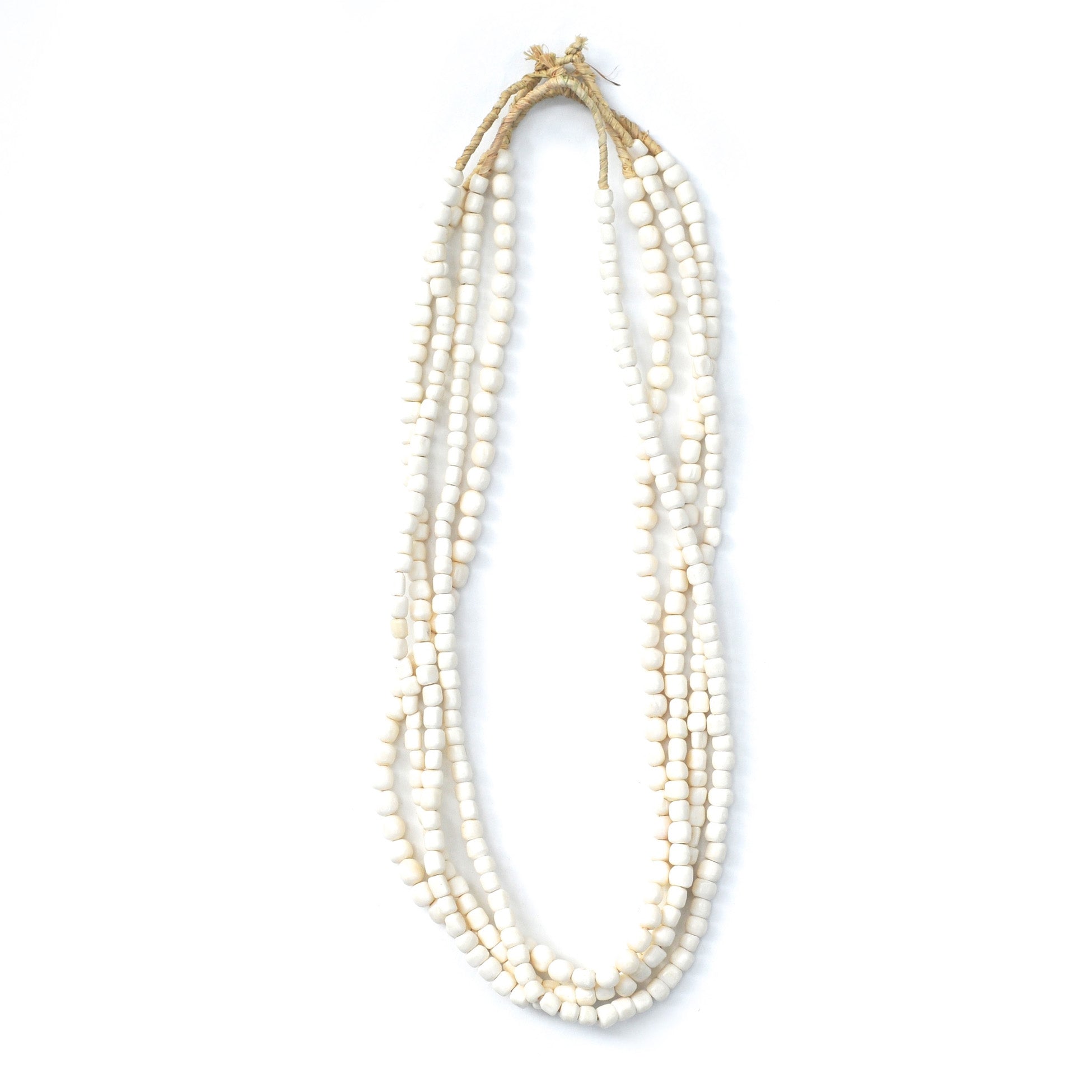 Bone Raffia Beads
