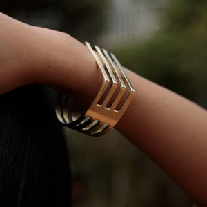 Mistari Wide Bracelet
