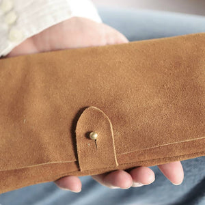 Suede Wallet