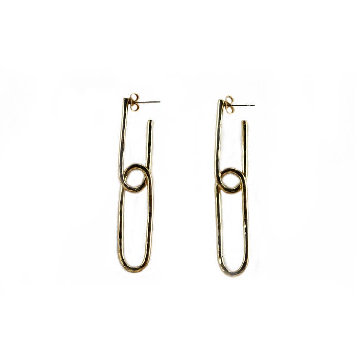 Mbili Oval Earrings